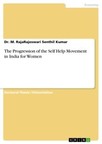 The Progression of the Self Help Movement in India for Women