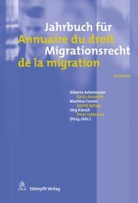 Jahrbuch für Migrationsrecht 2016/2017 - Annuaire du droit de la migration 2016/2017