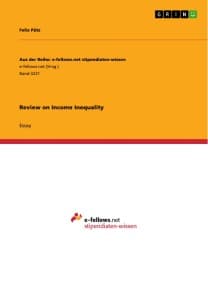 Review on Income Inequality
