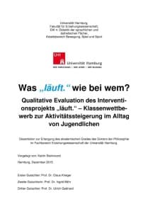 Was "lauft." wie bei wem?