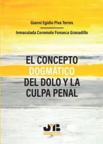 El concepto dogmático del dolo y la culpa penal