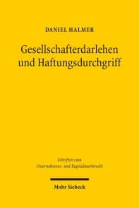 Gesellschafterdarlehen und Haftungsdurchgriff