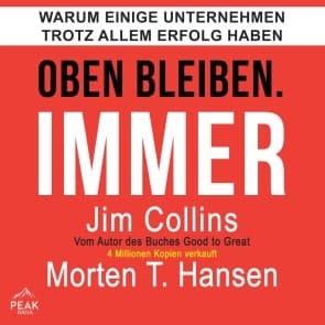 Oben bleiben. Immer