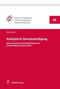 Antizipierte Beweiswürdigung

