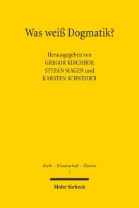 Was weiß Dogmatik?