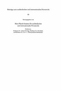 Internationales Versicherungsvertragsrecht