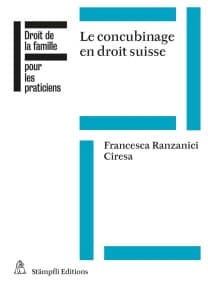 Le concubinage en droit suisse