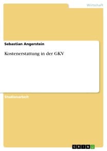 Kostenerstattung in der GKV