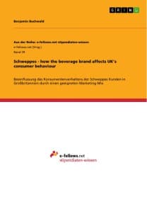 Schweppes - how the beverage brand affects UK's consumer behaviour