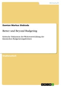 Better und Beyond Budgeting