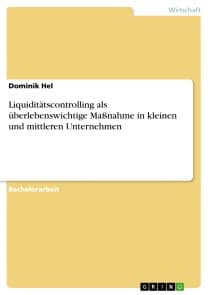 Liquiditätscontrolling als überlebenswichtige Maßnahme in kleinen und mittleren Unternehmen