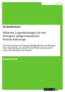 Effiziente Logistiklösungen für den Transport maßgeschneiderter Porsche-Fahrzeuge