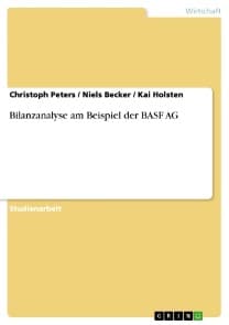 Bilanzanalyse am Beispiel der BASF AG