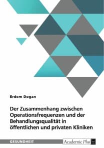 Der Zusammenhang zwischen Operationsfrequenzen und der Behandlungsqualität in öffentlichen und privaten Kliniken