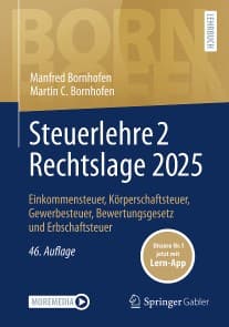Steuerlehre 2 Rechtslage 2025