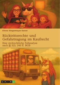 Rücktrittsrechte und Gefahrtragung im Kaufrecht. Eine zivilrechtliche Fallanalyse nach §§ 323, 346 ff. BGB