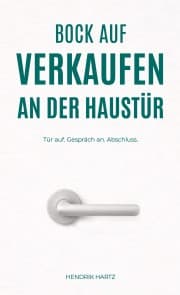 Bock auf Verkaufen an der Haustür