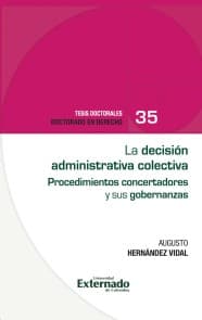 La decisión administrativa colectiva
