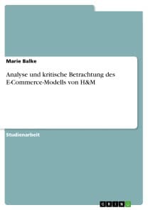 Analyse und kritische Betrachtung des E-Commerce-Modells von H&M