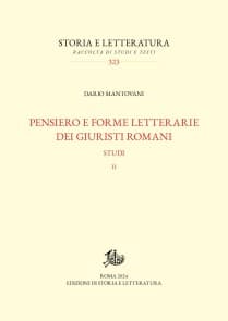 Pensiero e forme letterarie dei giuristi romani
