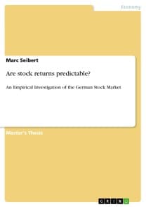 Are stock returns predictable?