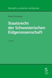Staatsrecht der Schweizerischen Eidgenossenschaft 