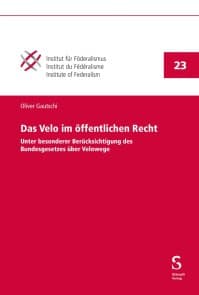 Das Velo im öffentlichen Recht 