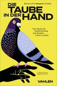 Die Taube in der Hand