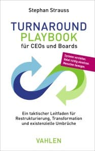 Turnaround Playbook für CEOs und Boards