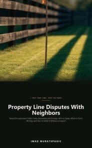 Property Line Disputes With Neighbors