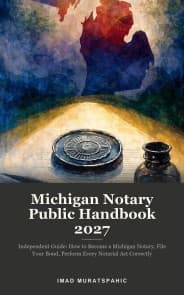 Michigan Notary Public Handbook 2027