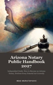Arizona Notary Public Handbook 2027