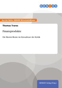 Finanzprodukte