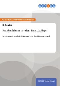 Krankenhäuser vor dem Finanzkollaps