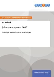 Jahressteuergesetz 2007