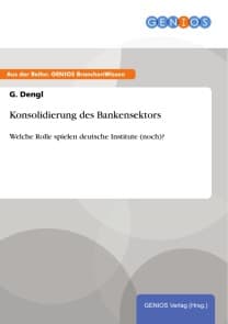 Konsolidierung des Bankensektors