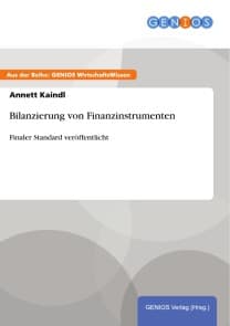 Bilanzierung von Finanzinstrumenten