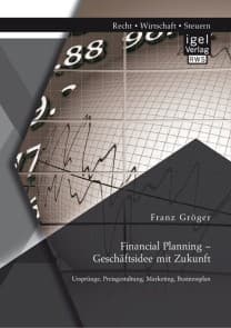 Financial Planning - Geschäftsidee mit Zukunft: Ursprünge, Preisgestaltung, Marketing, Businessplan