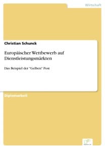 Europäischer Wettbewerb auf Dienstleistungsmärkten
