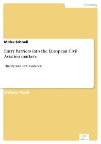 Entry barriers into the European Civil Aviation markets