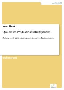 Qualität im Produktinnovationsprozeß