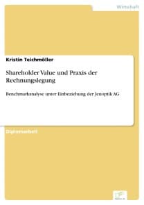 Shareholder Value und Praxis der Rechnungslegung