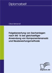 Folgebewertung von Sachanlagen nach IAS 16 bei gleichzeitiger Anwendung von Komponentenansatz und Neubewertungsmethode