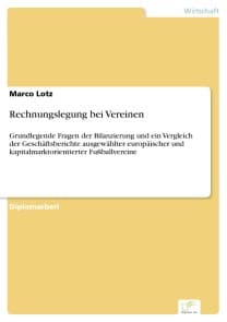 Rechnungslegung bei Vereinen