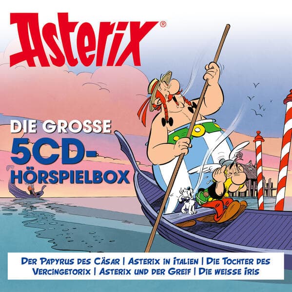 Asterix - Die große 5-CD Hörspielbox Vol. 8