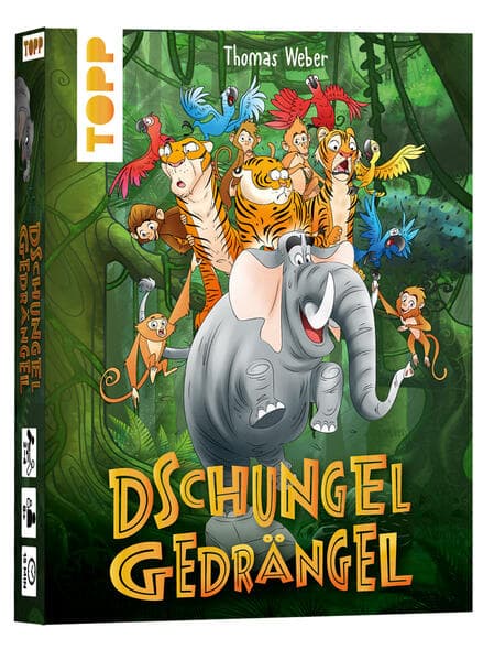 Dschungelgedrängel – Das Kartenspiel für tierischen Tumult