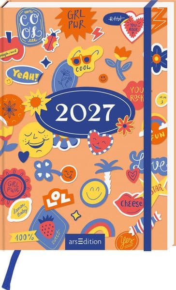 Buchkalender Happy durchs Jahr 2027