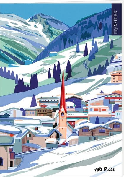 myNOTES Papeterie: Notizheft Österreich – Zillertal