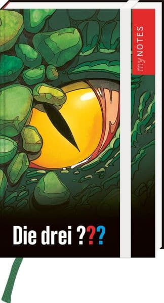myNOTES Papeterie: Notizbuch A6 Die drei ??? – Das Auge des Drachen