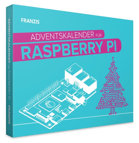FRANZIS 55103 - Adventskalender FÜR Raspberry Pi. Eine Weihnachtskrippe selbst bauen und mit deinem Raspberry Pi programmieren. Ab 14 Jahren